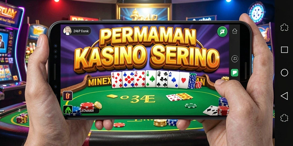 Screenshot game 234E menampilkan slot Kasino yang mendebarkan.