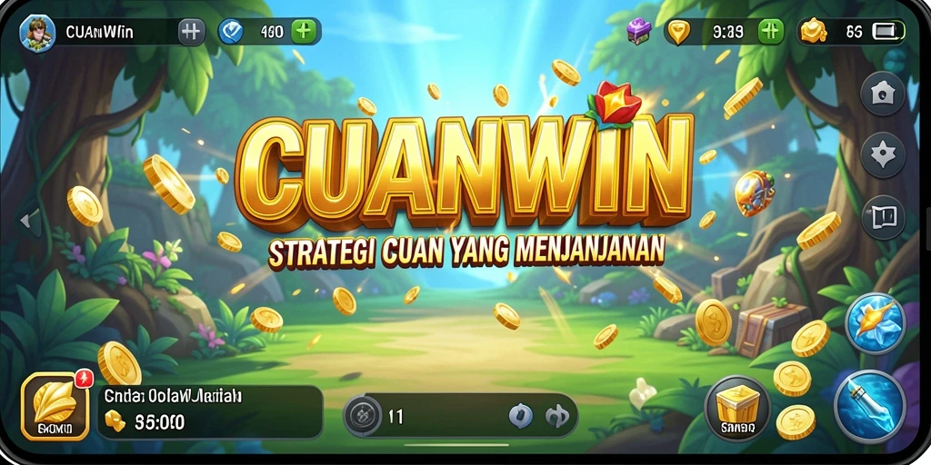 Tampilan gameplay strategi yang seru dan mendebarkan di CUANWIN.