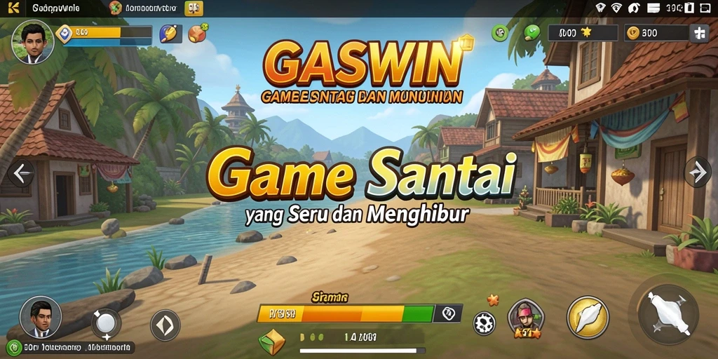 Tampilan gameplay GASWIN yang menarik dan menyenangkan.
