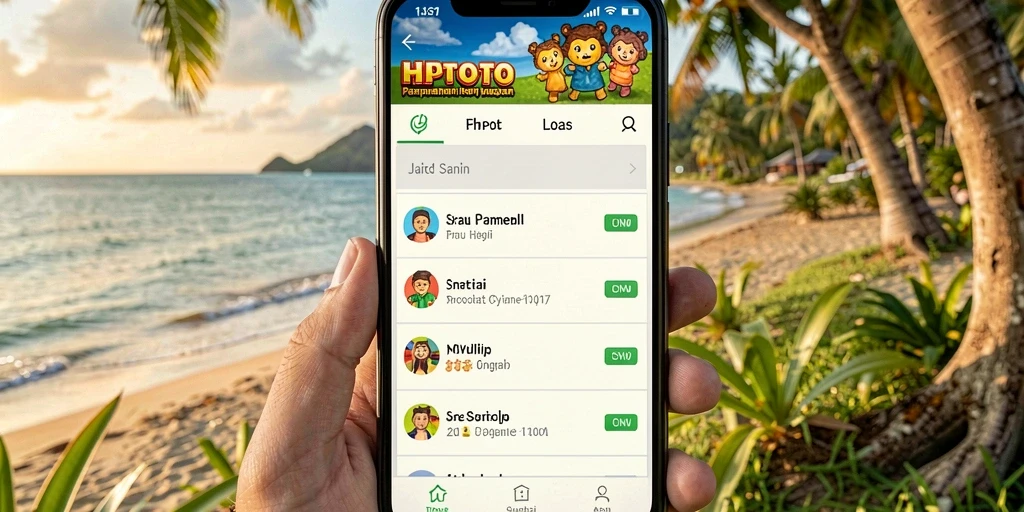 Gameplay HPTOTO yang penuh warna dan seru.