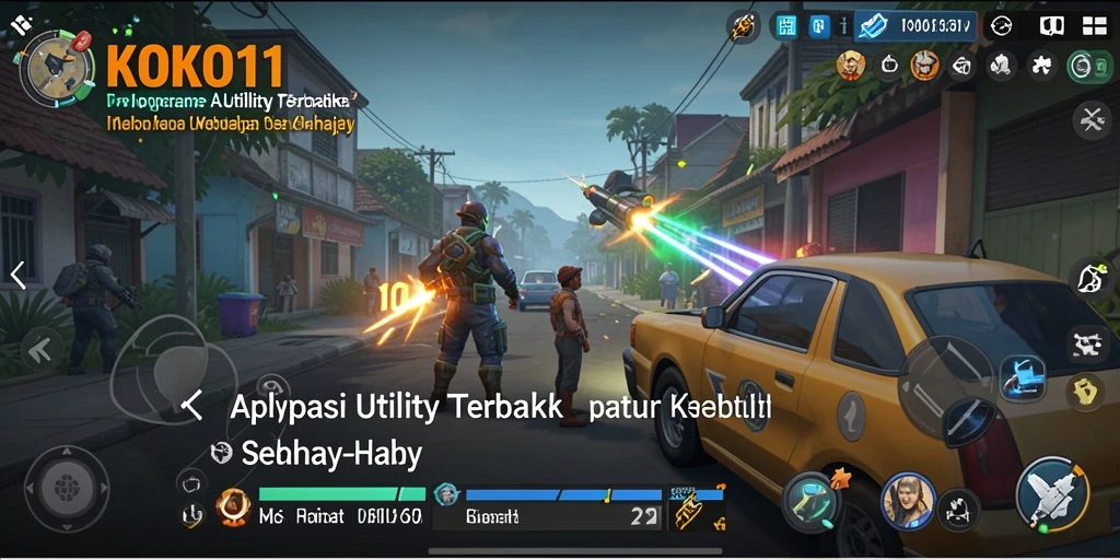 Tampilan antarmuka KOKO11 yang sederhana dan fungsional.
