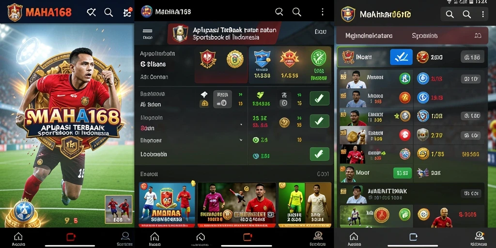 Tampilan gameplay menarik dan intuitif dari MAHA168.