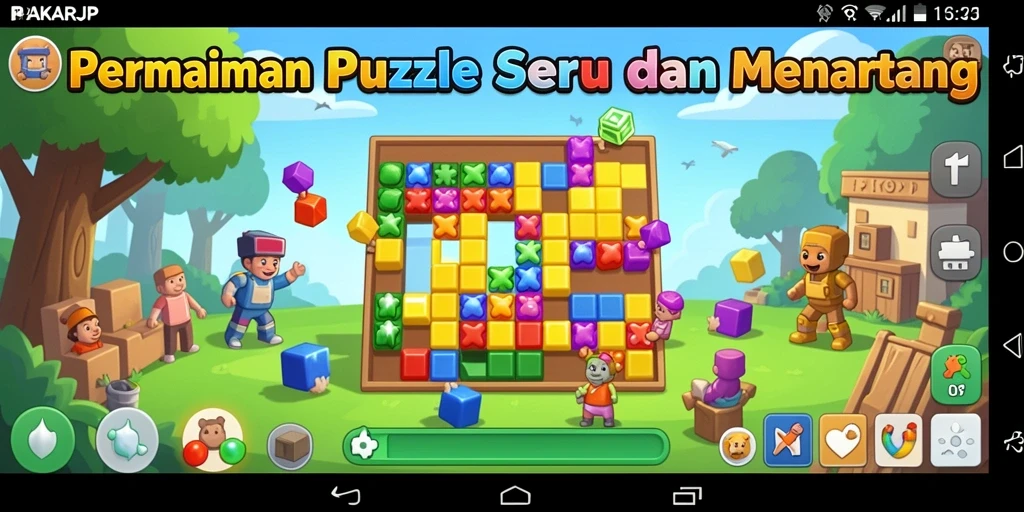 Tampilan gameplay PAKARJP yang menarik dan menantang.
