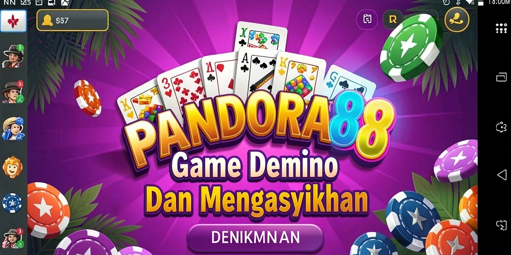 Tampilan gameplay seru PANDORA88 dengan pemain yang bersaing.