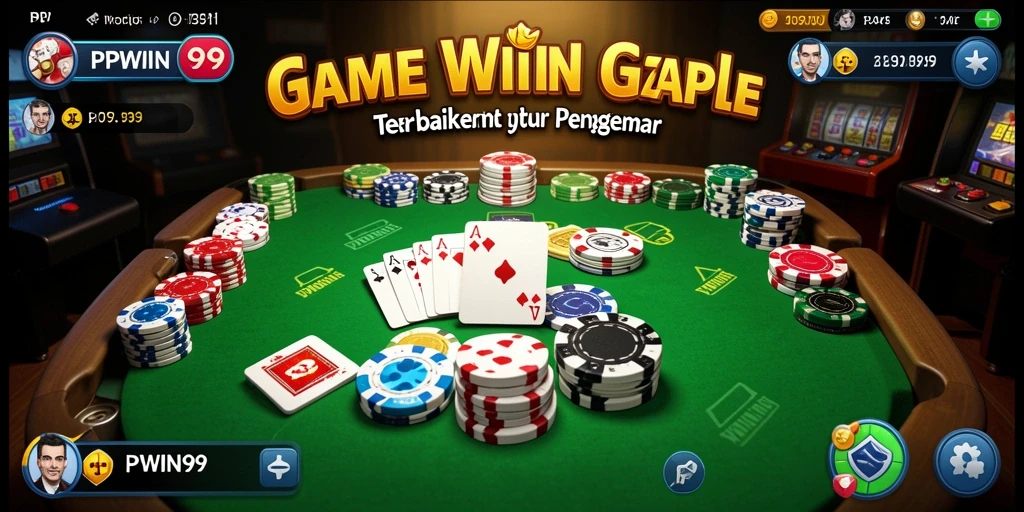 Tampilan gameplay Gaple yang menarik di PPWIN99.