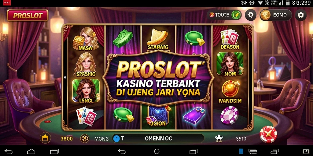 Screenshot PROSLOT menampilkan gameplay menarik dengan grafis yang memukau.