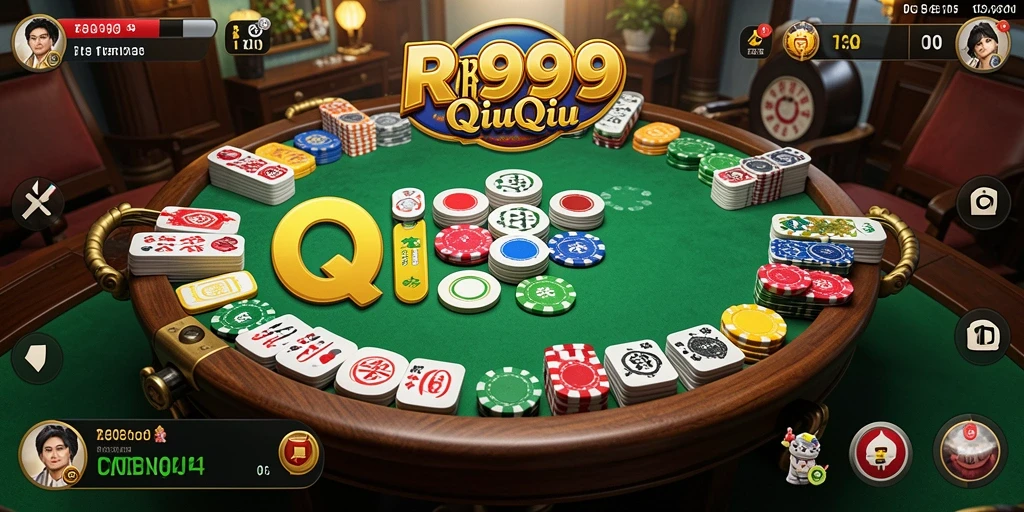 Tampilan gameplay QiuQiu yang menarik di RR999.
