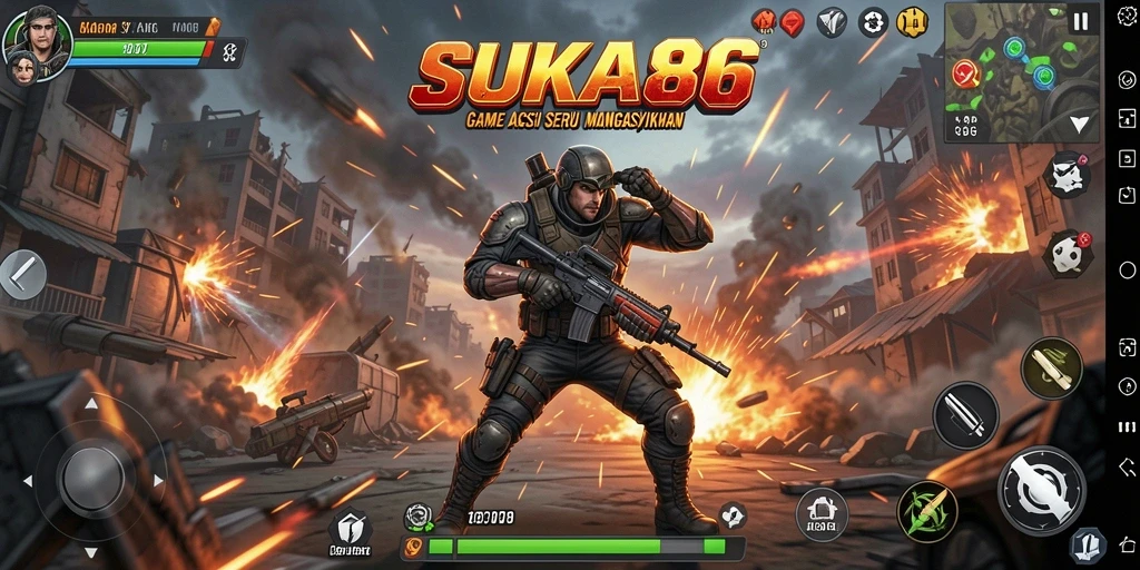 Tangkapan layar dari gameplay seru SUKA86 dengan aksi mendebarkan.