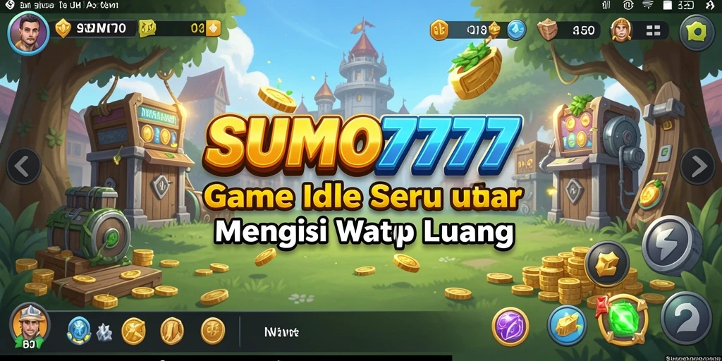 Tampilan gameplay SUMO777 yang menarik dan penuh warna.